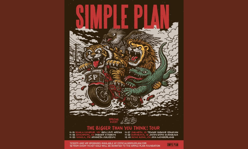 konser simple plan 2026