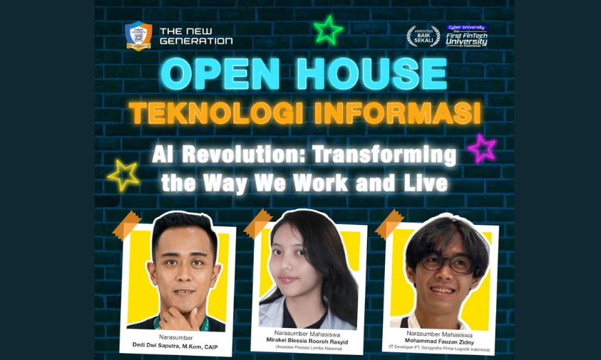 open house prodi teknologi informasi Cyber University