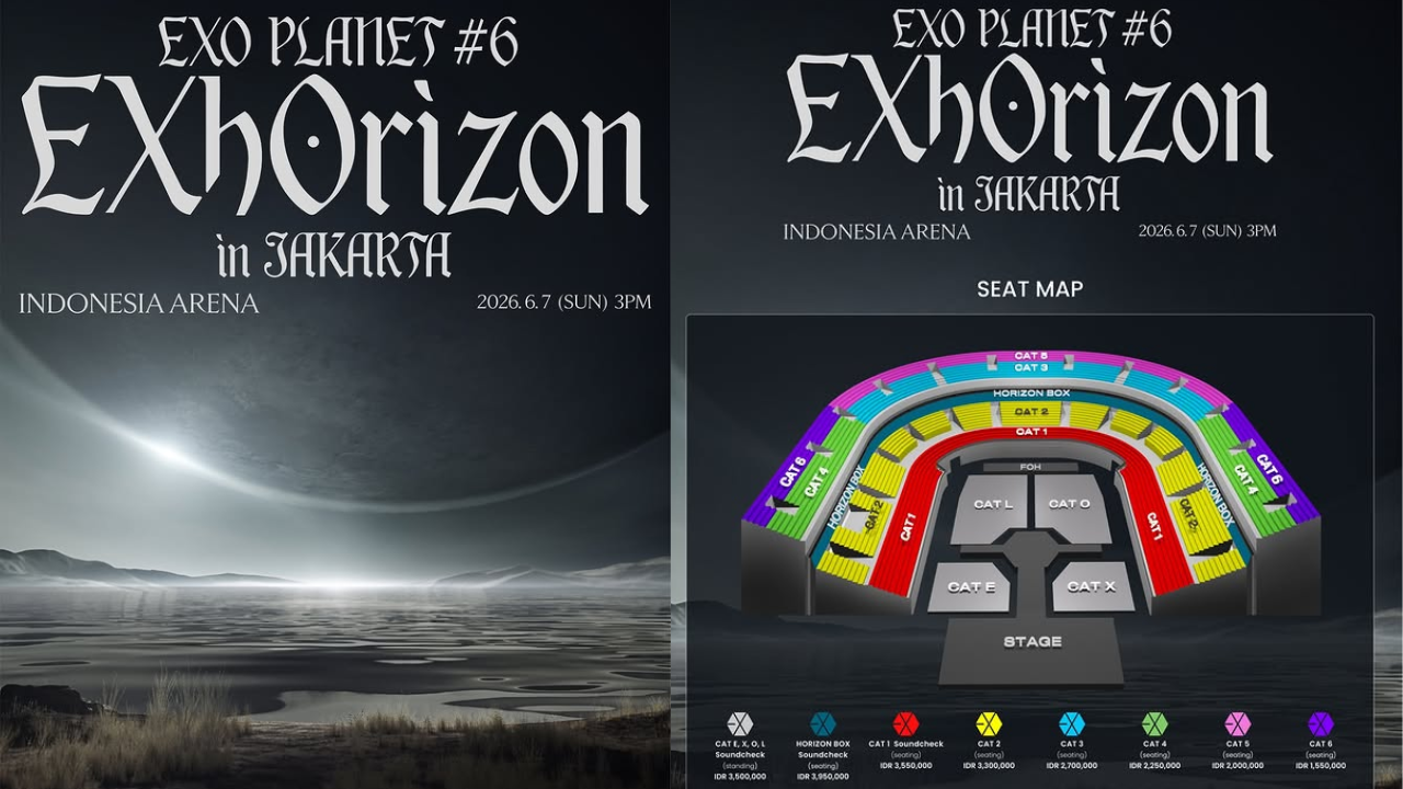 EXO Akan Gelar Konser EXhOrizon di Jakarta pada 6-7 Juni 2026