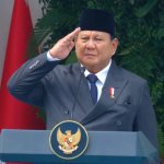 Prabowo Pimpin Upacara Hari Lahir Pancasila di Jakarta