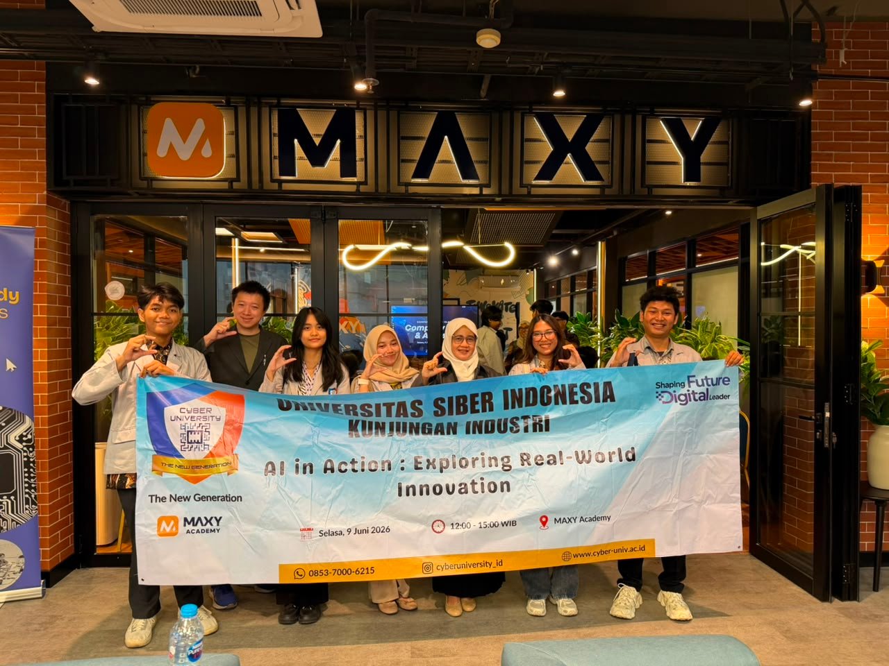 Mahasiswa Bisnis Digital Cyber University Pelajari Pengembangan Game Berbasis AI dalam Kunjungan Industri