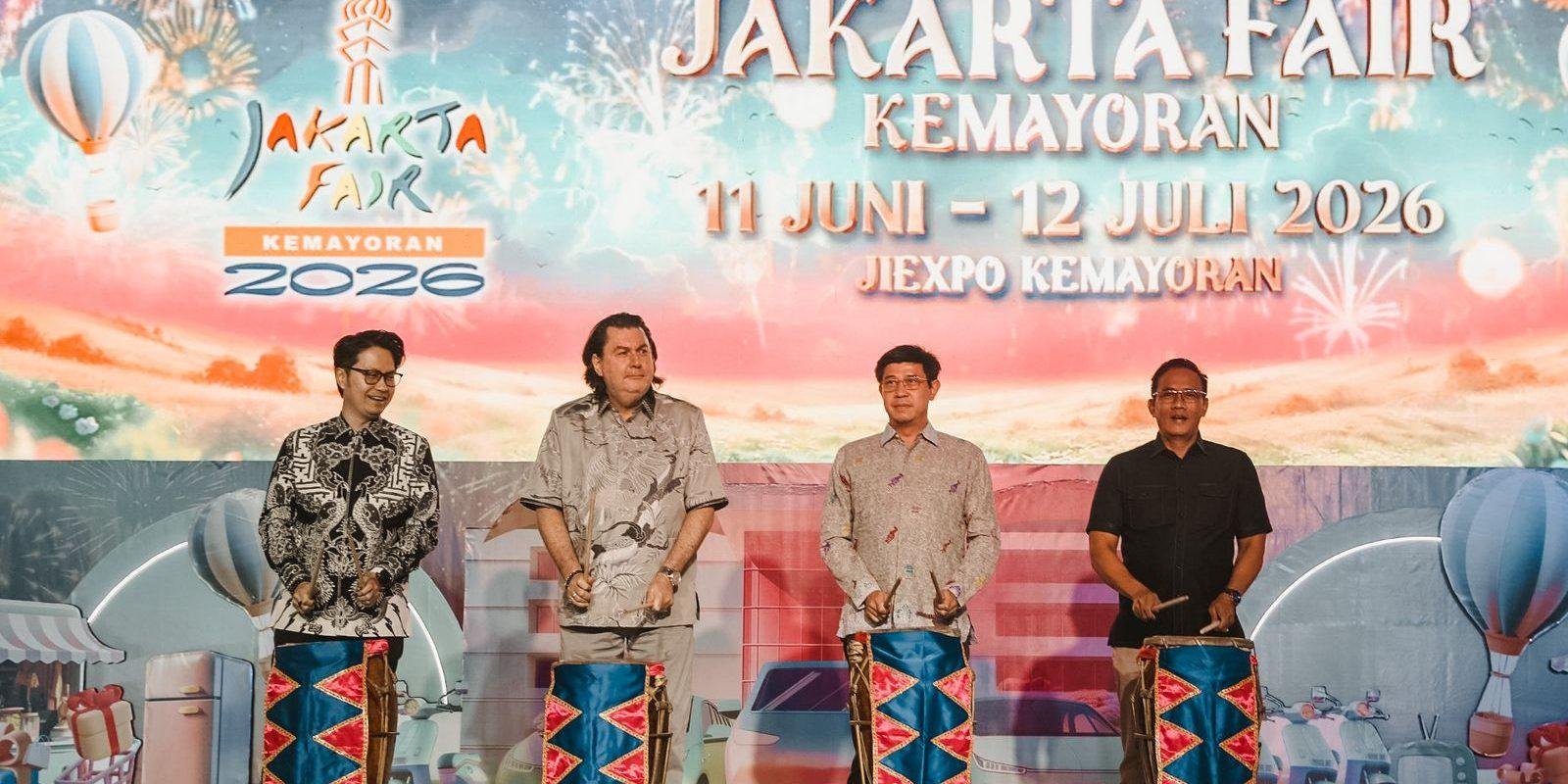 Jakarta Fair 2026 Resmi Dibuka, 140 Musisi Siap Meriahkan PRJ
