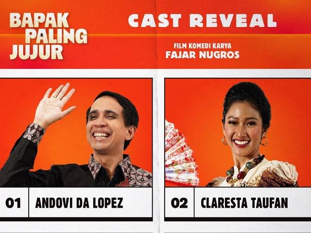 Andovi da Lopez Bintangi Film Komedi Bapak Paling Jujur