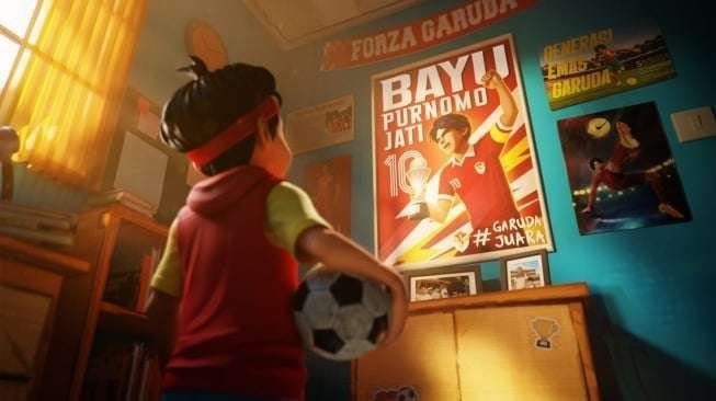 Film Animasi Garuda di Dadaku Angkat Semangat Meraih Mimpi