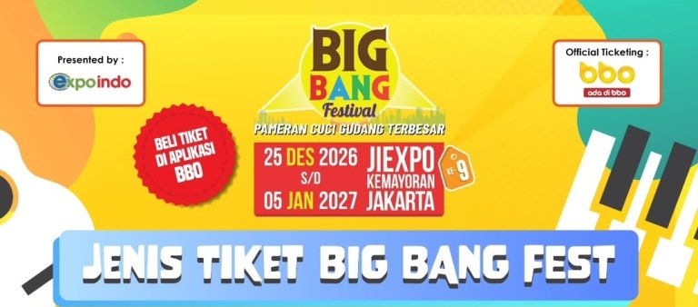 BigBang Festival Kembali Digelar, Deretan Musisi Tanah Air Siap Meriahkan Panggung Hiburan