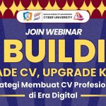 Prodi Bisnis Digital dan BEM Cyber University Kolaborasi Gelar Webinar CV Building