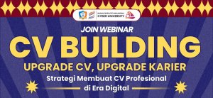 Prodi Bisnis Digital dan BEM Cyber University Kolaborasi Gelar Webinar CV Building