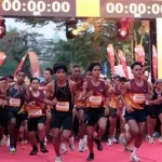 Ribuan pelari memadati kawasan TMII Jakarta dalam ajang Bhinneka Run 2026