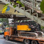 JPO Tendean Dibongkar Total Usai Ditabrak Truk, Pemprov Evaluasi Keselamatan Fasilitas Publik