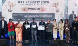 Inovasi Pohon Buatan Berbasis Mikroalga Raih Winner WePOWER Track IEEE YESIST12 2026