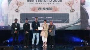EHSAAS Raih Winner Special Track IEEE YESIST12 2026, Buktikan Kekuatan Inovasi Generasi Muda