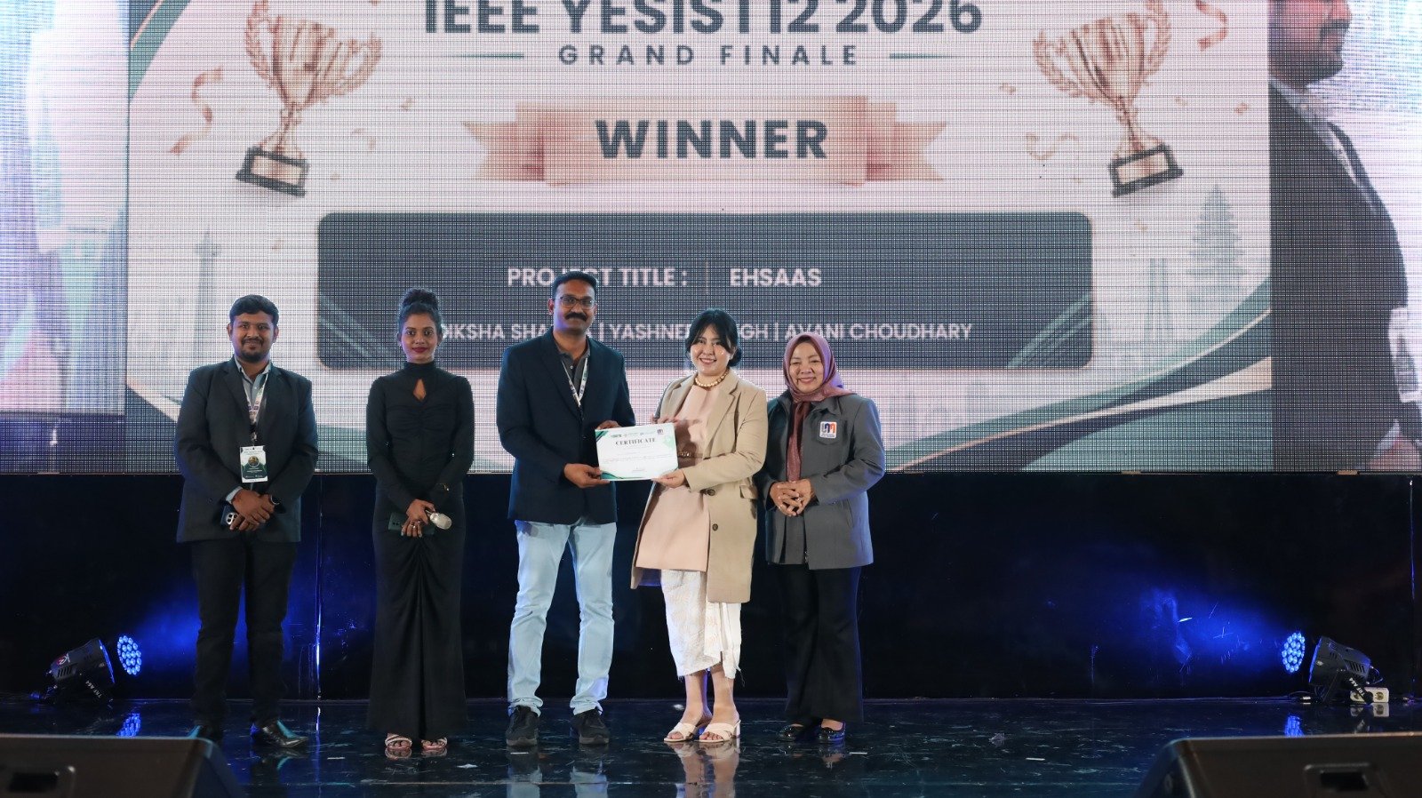 EHSAAS Raih Winner Special Track IEEE YESIST12 2026, Buktikan Kekuatan Inovasi Generasi Muda